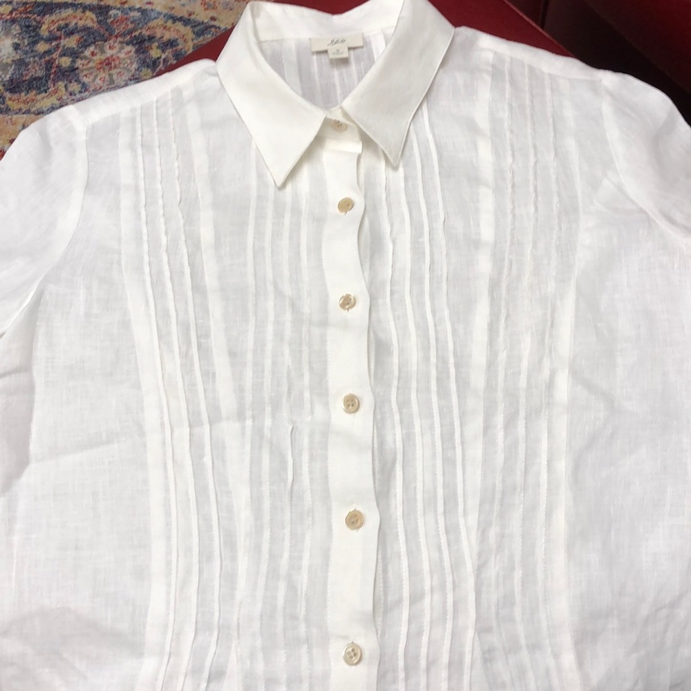 J Jill 100 percent Linen blouse